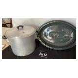 Enamelware Roaster & Steamer Pot
