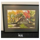 Spencer Park by Gary Simon 20-1/2"x26-1/2"