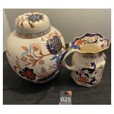 Mason Vase & Pitcher Mandalay England