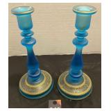 Vintage 10" Candle Stick Holders