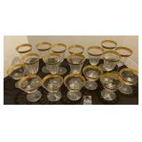 Gold Rimmed Stemware