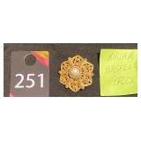 Miriam Haskell Brooch