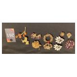 Brooches & Earrings