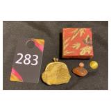 Ring Purse & Stones