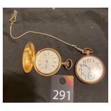 Gold Plated Pocket Watches