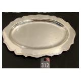 Silver Plated 15" Platter