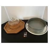 Cheese Plate, Pizza Pan & Spring Form Pan