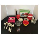 Dough Press, Moulds, & Misc Kitchen Items