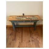 35"L Decorative Bench