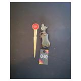 Vintage Bottle & Ray & Marion Kirkland IL Opener