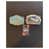 Local 592 & Space Shuttle Columbia Buckles