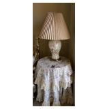 Table Lamp & Side Table
