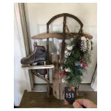 Sled With Ice Skates