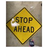 Stop Ahead Sign