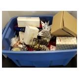 Tote of Christmas Decor