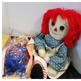 Raggedy Ann & Olympic Dreams & Treasures Dolls