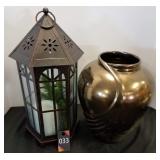 Lantern & Vase