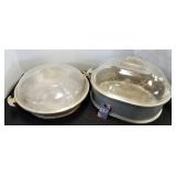 Vintage Guardian Service Pans with Glass Covers