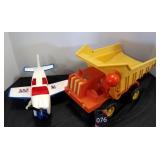 Fisher Price Dump Truck & Airplane