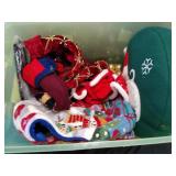 Tote of Christmas Decor