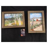 Wood Framed Paintings
