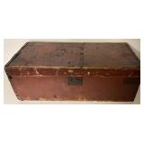 Antique dovetailed tool chest