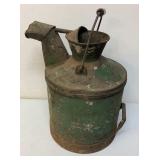 Antique standard oil can