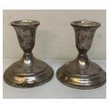 Towle Sterling silver candle holders