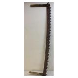 Antique two man cross cut saw