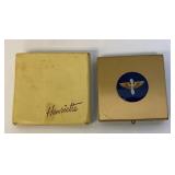Vintage Henriette compact with original box