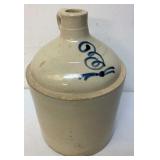 Rare antique transitional stoneware 3 gallon jug