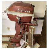 Vintage Johnson seahorse 5 1/2 HP outboard boat