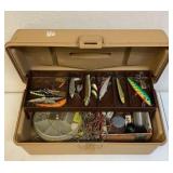 Tackle box & contents