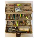Tackle box and contents