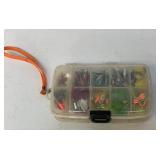 Tackle box full of spinners and Lures
