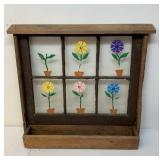 Vintage wooden window