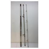 Zebco Oceanside silver Series fishing rod
