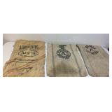 Antique seed sacks