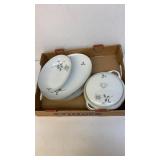 Vintage queens royal Japan serving platters and