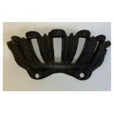 Antique cast-iron soapdish