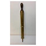 Antique brass and wood fireplace Bellows