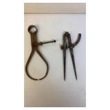 Vintage caliper tools