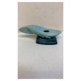 Roseville art pottery candle holder