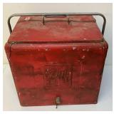 Antique 7-Up cooler
