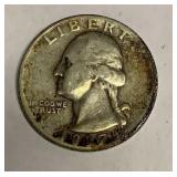 1937 silver quarter