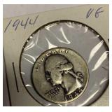 1944 silver quarter