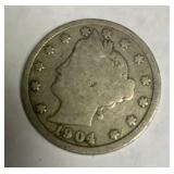 1904 nickel