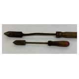 Antique soldering irons