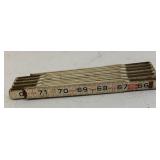 Vintage Lufkin 966 folding ruler
