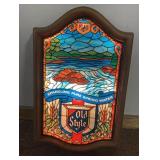 Vintage old style beer lighted sign